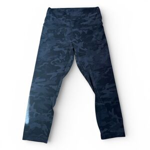 Lululemon Align Crop 25” Incognito Camo Multi Gray Size 8
